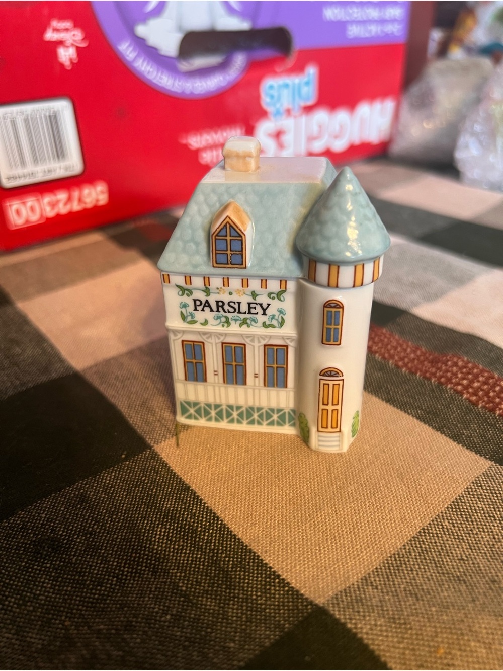 1989 Lenox Parsley Spice Village Jar